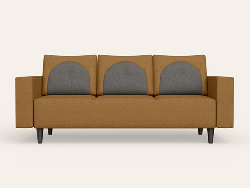 Cresco 3 Seater Fabric Sofa