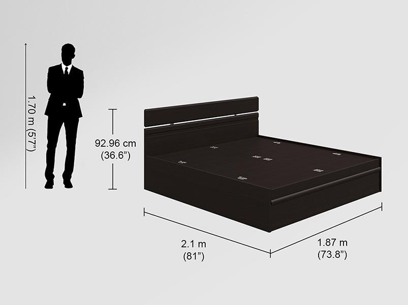 Zurina King Size Bed