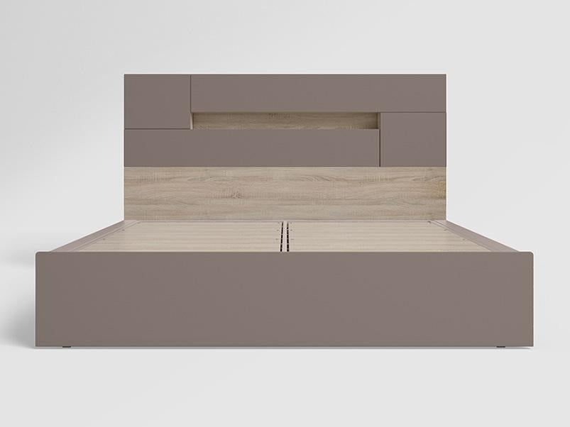 Ray King Size Engineered Wood Bed with Motorized Storage