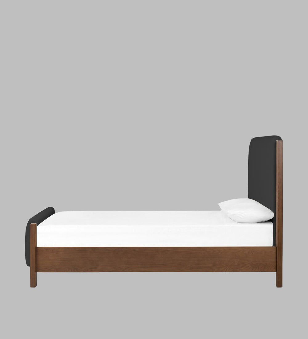 Aero Boucle Fabric Queen Size Bed