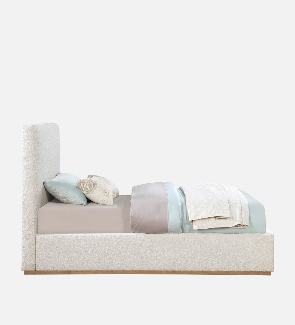 Eddy Boucle Fabric Single Bed