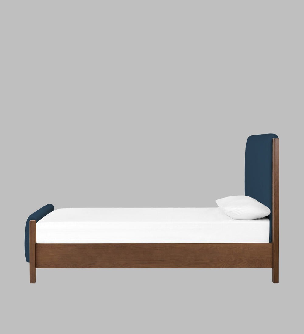 Aero Boucle Fabric Queen Size Bed