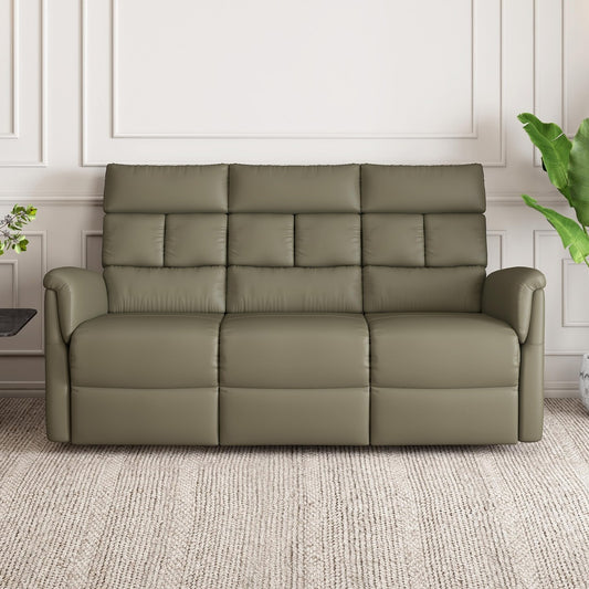 Amanda Leather 3 Seater Reclining Sofa