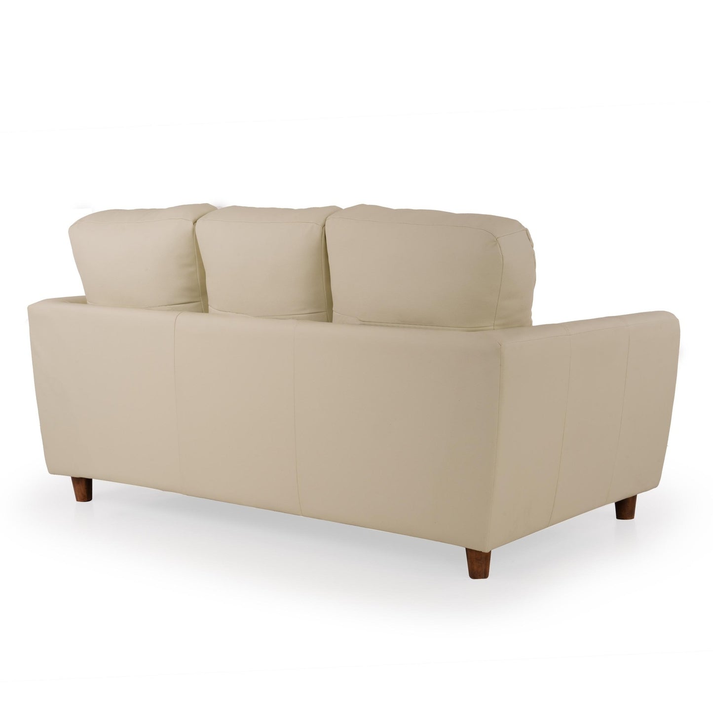 Pure Martha Leatherette 3 Seater Sofa
