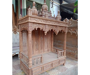 Teak Wood Temple CRV-TWTPLE-002