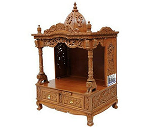 Teak Wood Temple CRV-TWTPLE-006