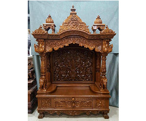 Teak Wood Temple CRV-TWTPLE-007