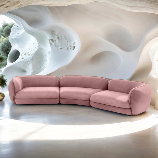 Santiago Curvy Sectional Sofa