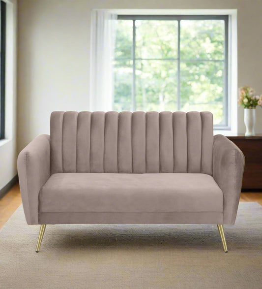 Grane Fabric 2 Seater Sofa in Almond Beige Colour 1
