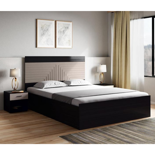 Apex V2 King Size Engineered Wood Bed with Pull-Out Storage