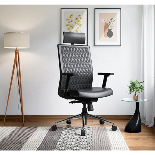 Elite High Back Leatherette Ergonomic Office Chair