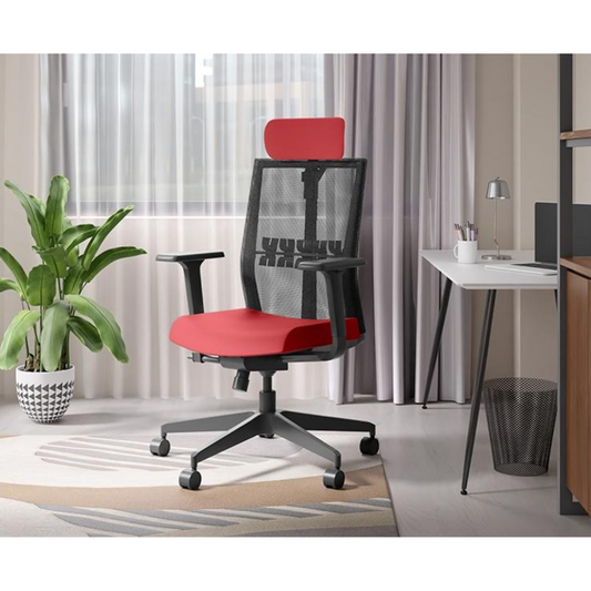 Aero High Back Knitted Fabric Ergonomic Office Chair