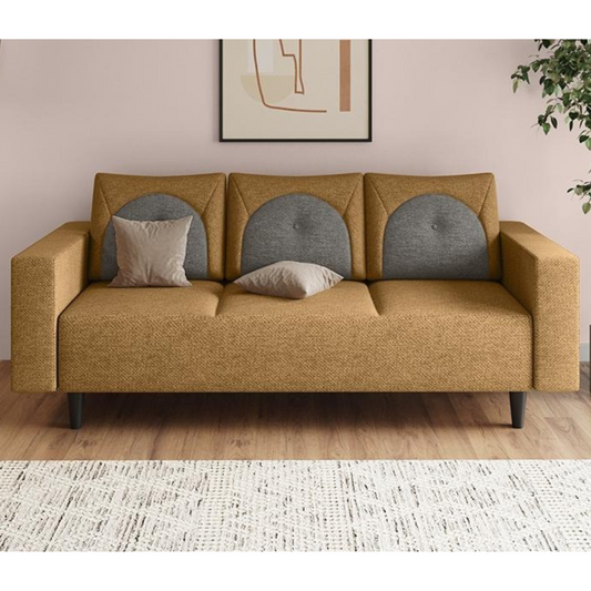 Cresco 3 Seater Fabric Sofa