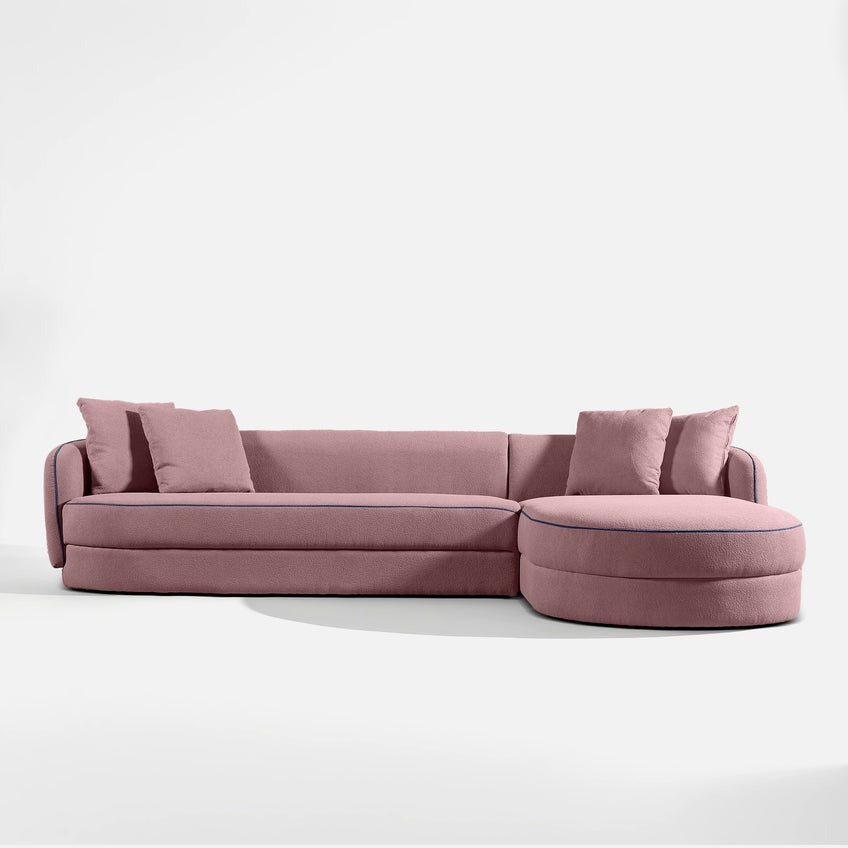 Bianca Curvy Sectional L Shape Sofa