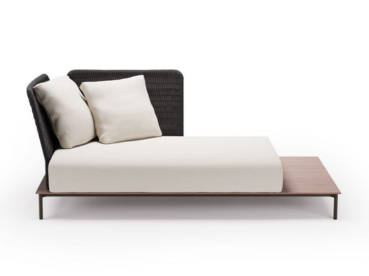 Leather day bed