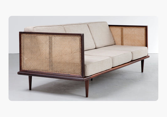 Cane Sofa Set CSS-24