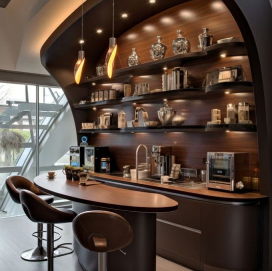 Back Bar Shelving H-B-B-S-5