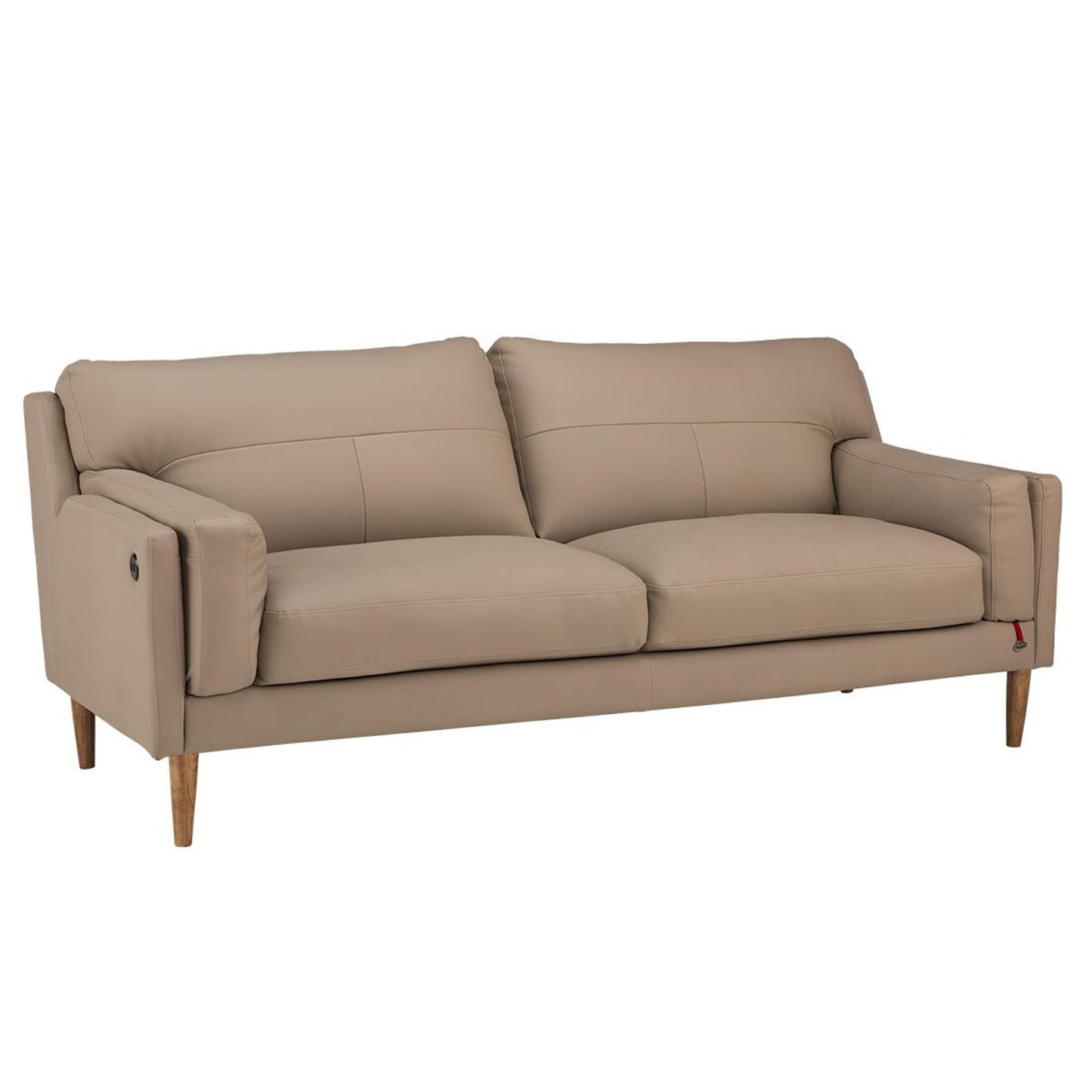 Lorraine Leatherette 3 Seater Sofa