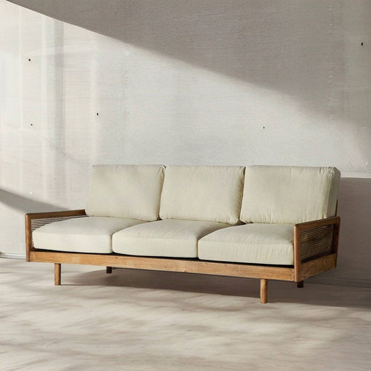 Ramon Rattan 3 Seater Sofa