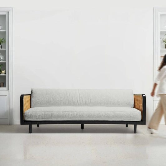 Fry Rattan 3 Seater Sofa