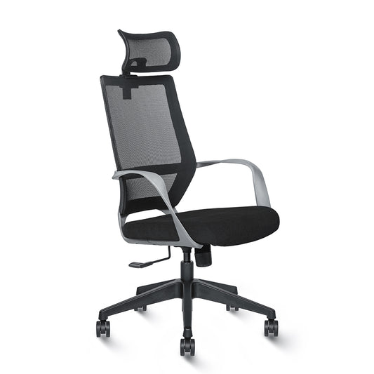 Director Chair - Zak-H-B-Black-Grey