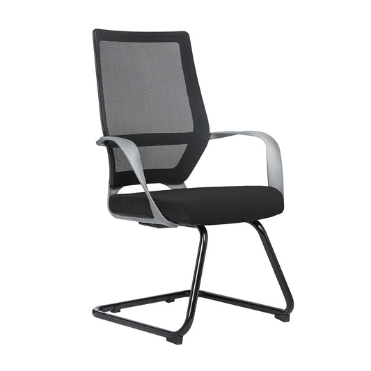 Visitor Chair - Zak-M-B-Black-Grey-Visitor