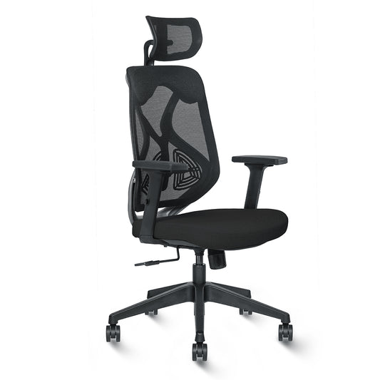 Director Chair - Zen-H-B-Black-Grey-Lx