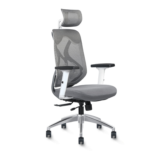 Director Chair - Zen-H-B-White-Greyzx