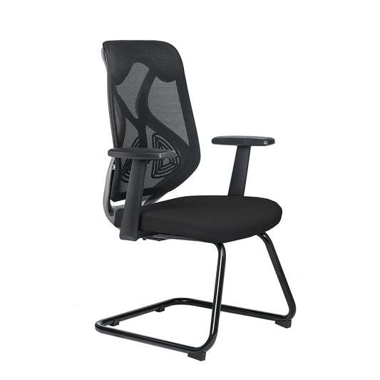 Visitor Chair - Zen-M-B-Black-Grey-Visitor